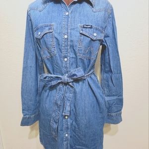 Women's Blue Jean Wranglers Dress